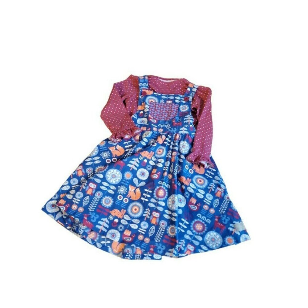 Eleanor Rose Janie Jumper And Matching Long Sleeve Size 5/6